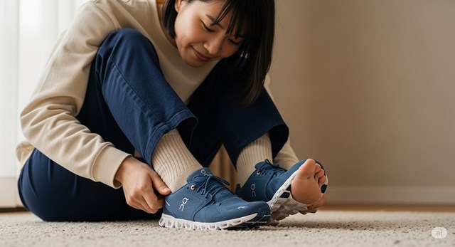 Onスニーカーは靴のジャストサイズはどれくらいですか？