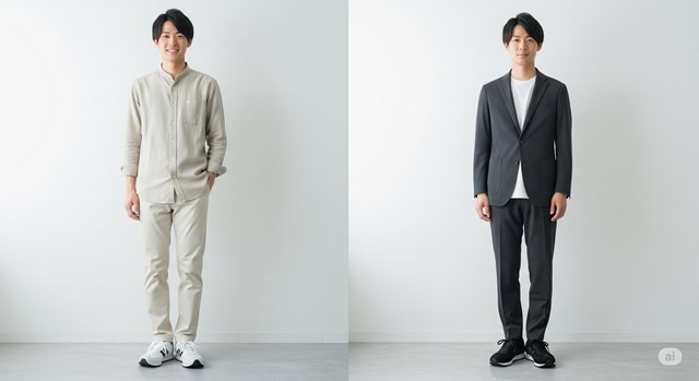 印象が変わる白と黒のどちらがいいですか？