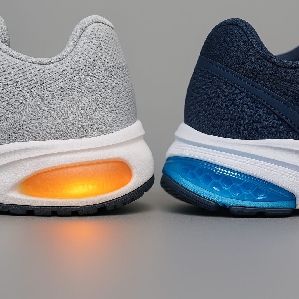 違い①:クッション性の目的と場所