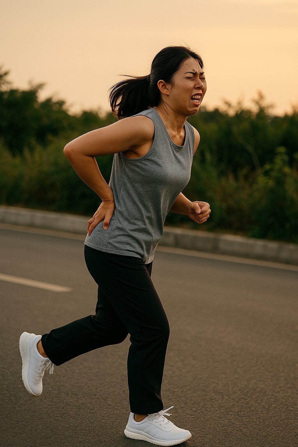 ウォーキングシューズでランニングは危険