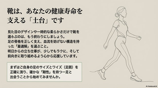 ミズノのエアフォートやクロックスのアリスワークなど、医療・食品工場・飲食店などの現場環境に特化した靴の紹介。